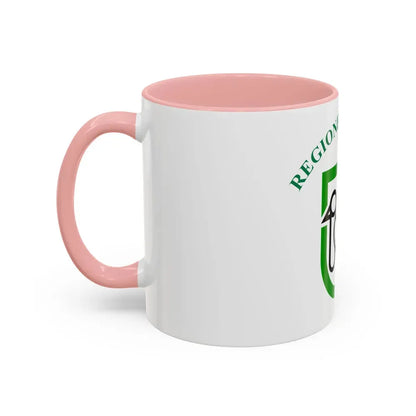 Flag of Marche Italy - Accent Coffee Mug - Go Mug Yourself