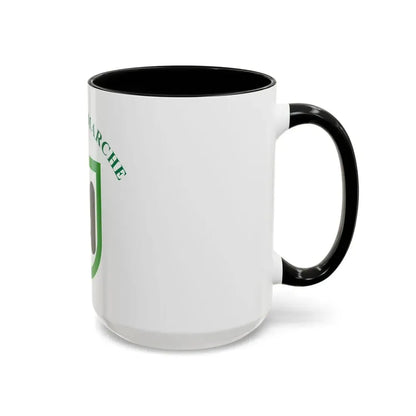 Flag of Marche Italy - Accent Coffee Mug - Go Mug Yourself
