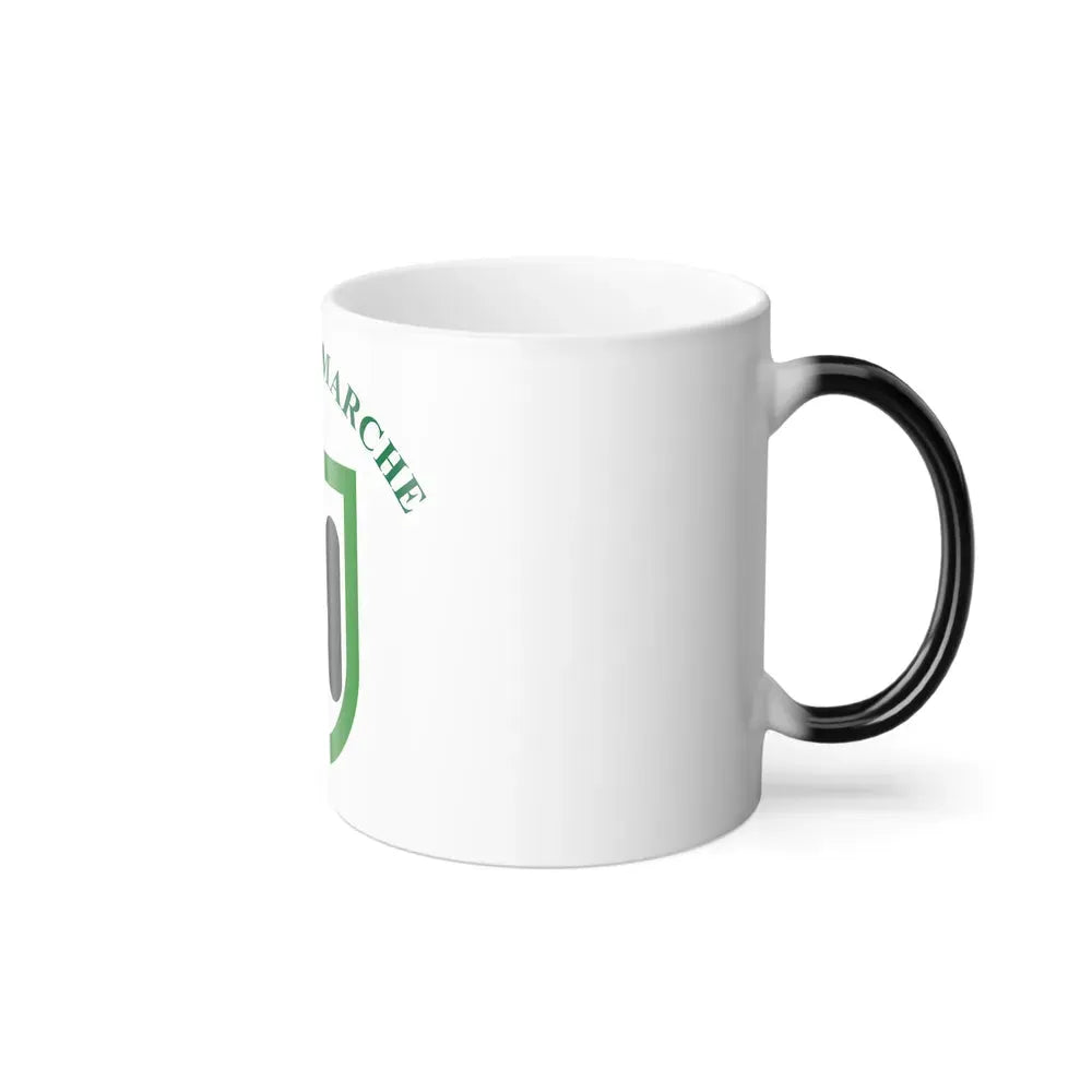 Flag of Marche Italy - Color Changing Coffee Mug - Go Mug Yourself