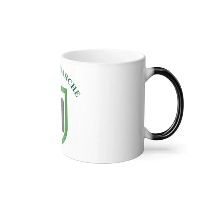 Flag of Marche Italy - Color Changing Coffee Mug - Go Mug Yourself