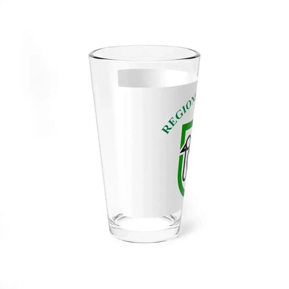Flag of Marche Italy - Pint Glass 16oz - Go Mug Yourself