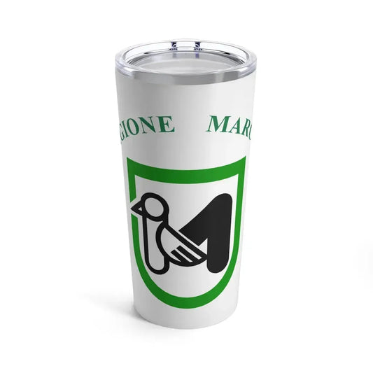 Flag of Marche Italy - Tumbler 20oz 20oz - Go Mug Yourself