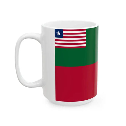 Flag of Margibi County (Liberia) White Coffee Mug - Go Mug Yourself