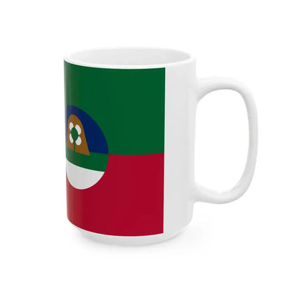 Flag of Margibi County (Liberia) White Coffee Mug - Go Mug Yourself