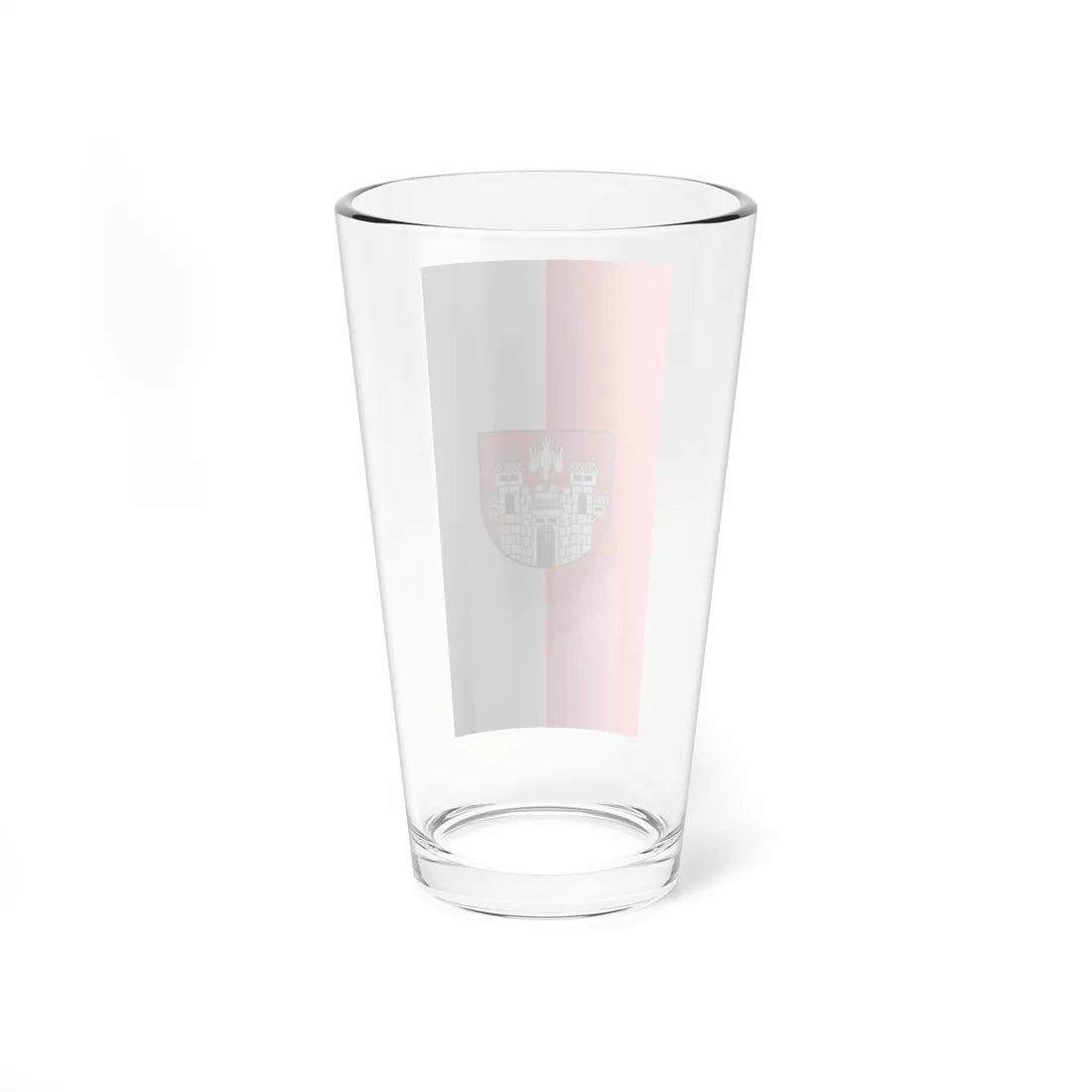 Flag of Maribor vertical (Slovenia) Pint Glass 16oz - Go Mug Yourself