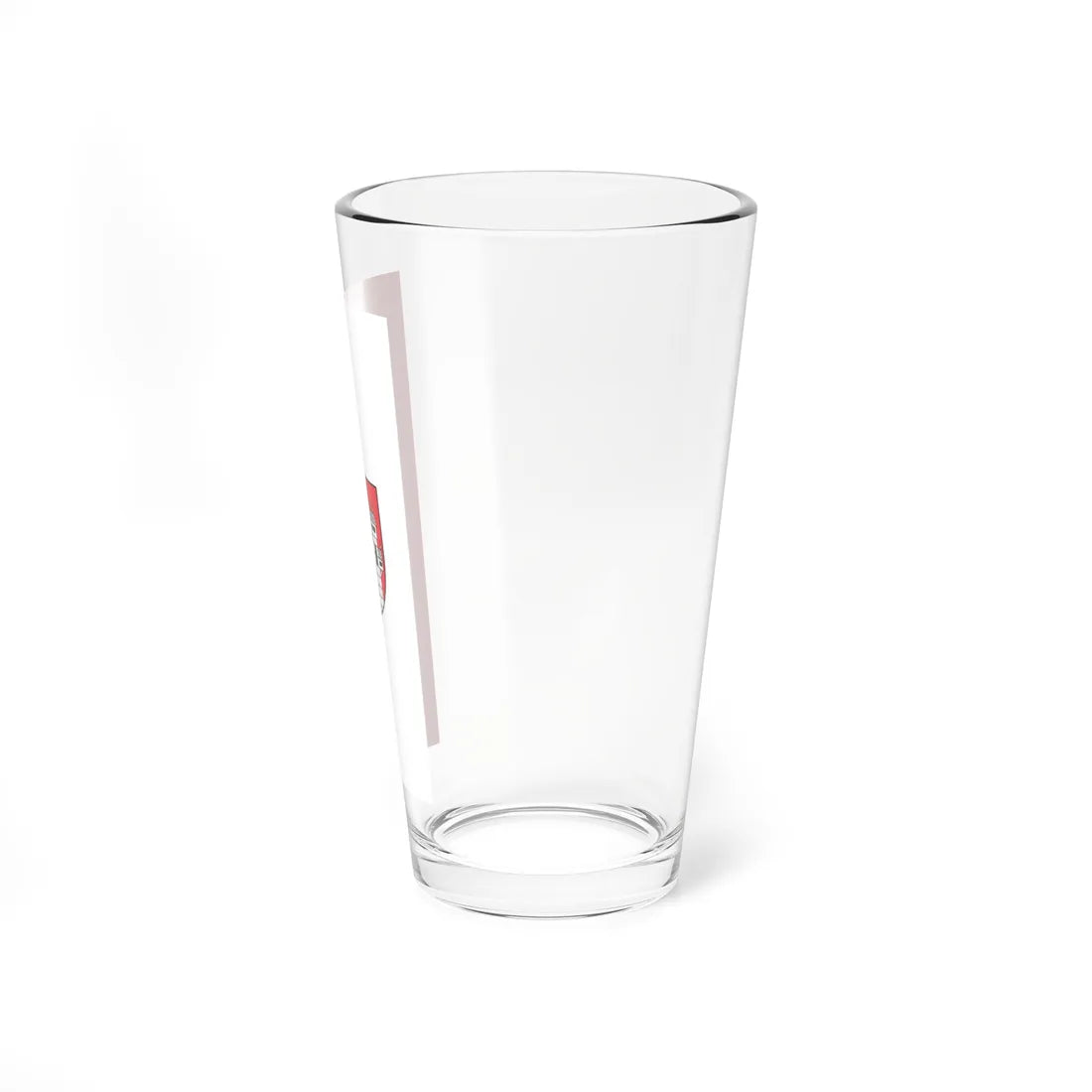 Flag of Maribor vertical (Slovenia) Pint Glass 16oz - Go Mug Yourself