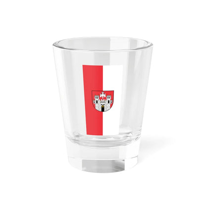 Flag of Maribor vertical (Slovenia) Shot Glass 1.5oz 1.5oz - Go Mug Yourself