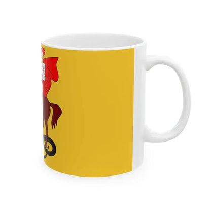 Flag of Marijampole (Lithuania) White Coffee Mug - Go Mug Yourself