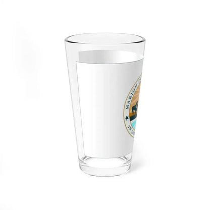 Flag of Marion County Florida (United States) Pint Glass 16oz - Go Mug Yourself