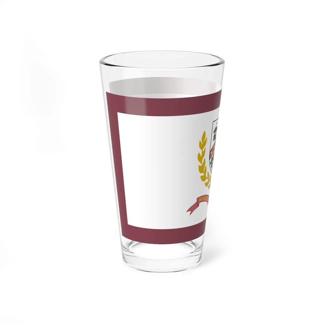 Flag of Marion County West Virginia (United States) Pint Glass 16oz - Go Mug Yourself