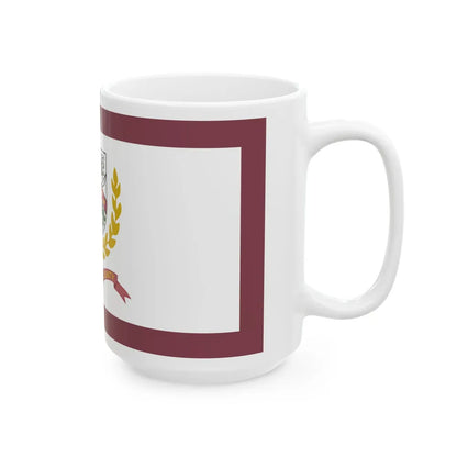 Flag of Marion County West Virginia (United States) White Coffee Mug - Go Mug Yourself
