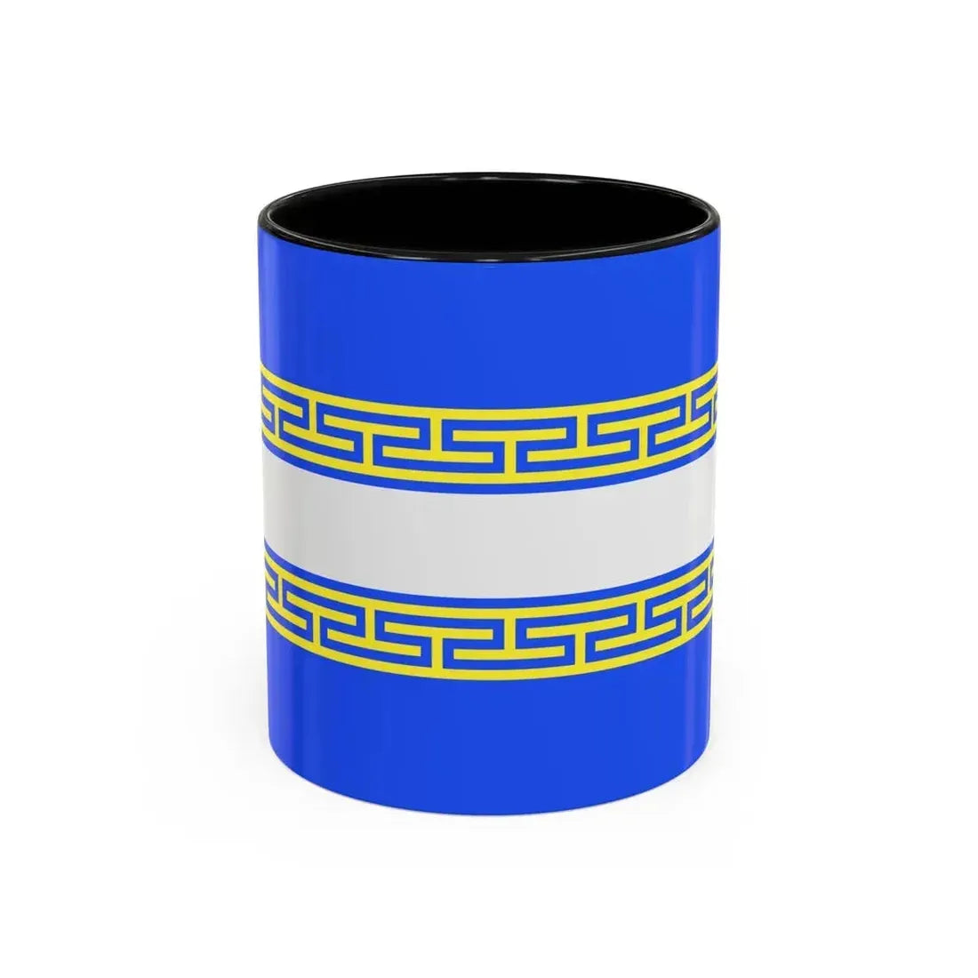 Flag of Marne France 2 - Accent Coffee Mug 11oz Black - Go Mug Yourself