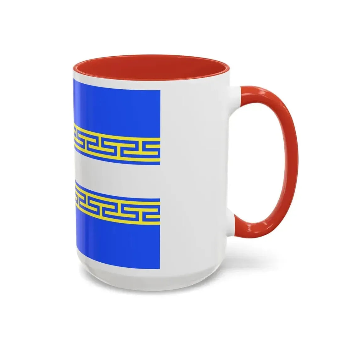 Flag of Marne France 2 - Accent Coffee Mug - Go Mug Yourself