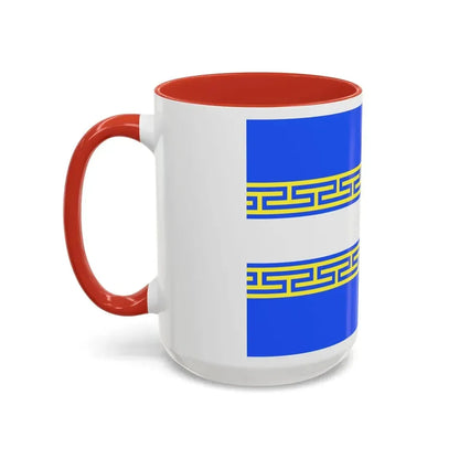 Flag of Marne France 2 - Accent Coffee Mug - Go Mug Yourself