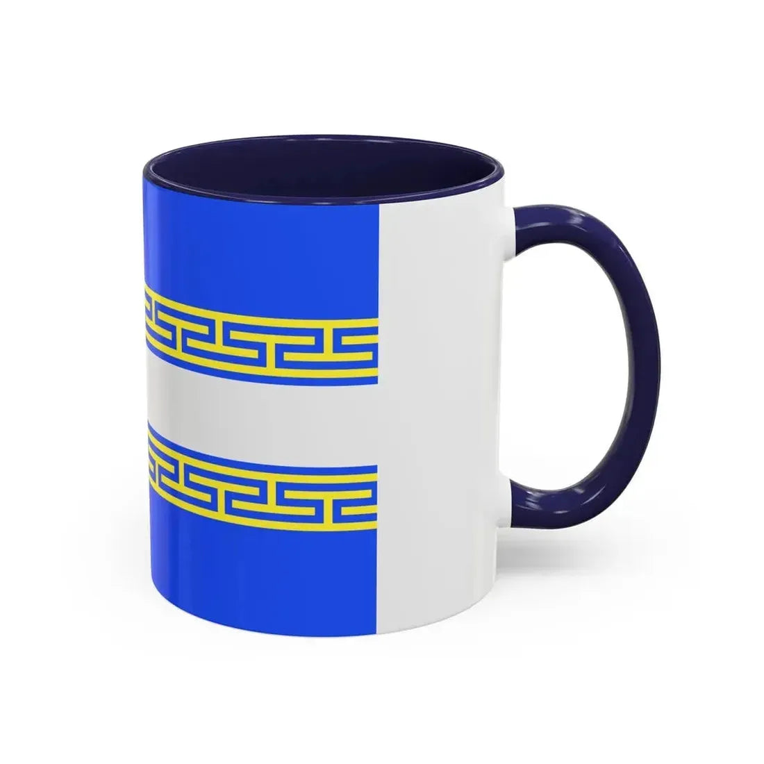 Flag of Marne France 2 - Accent Coffee Mug - Go Mug Yourself