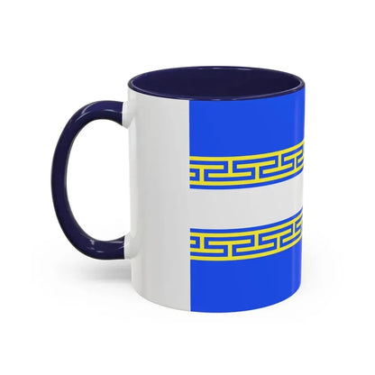 Flag of Marne France 2 - Accent Coffee Mug - Go Mug Yourself