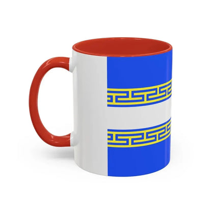 Flag of Marne France 2 - Accent Coffee Mug - Go Mug Yourself