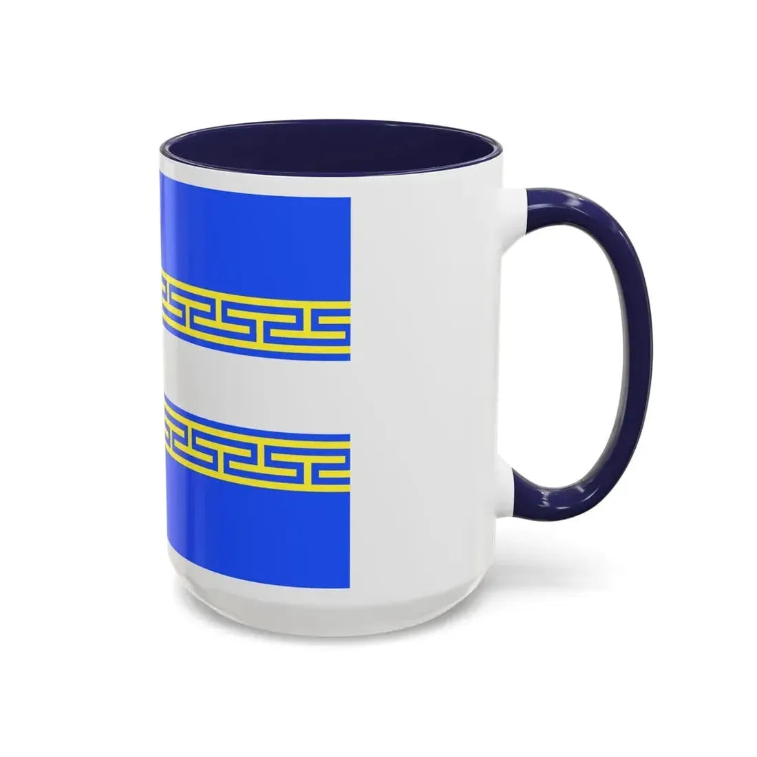 Flag of Marne France 2 - Accent Coffee Mug - Go Mug Yourself