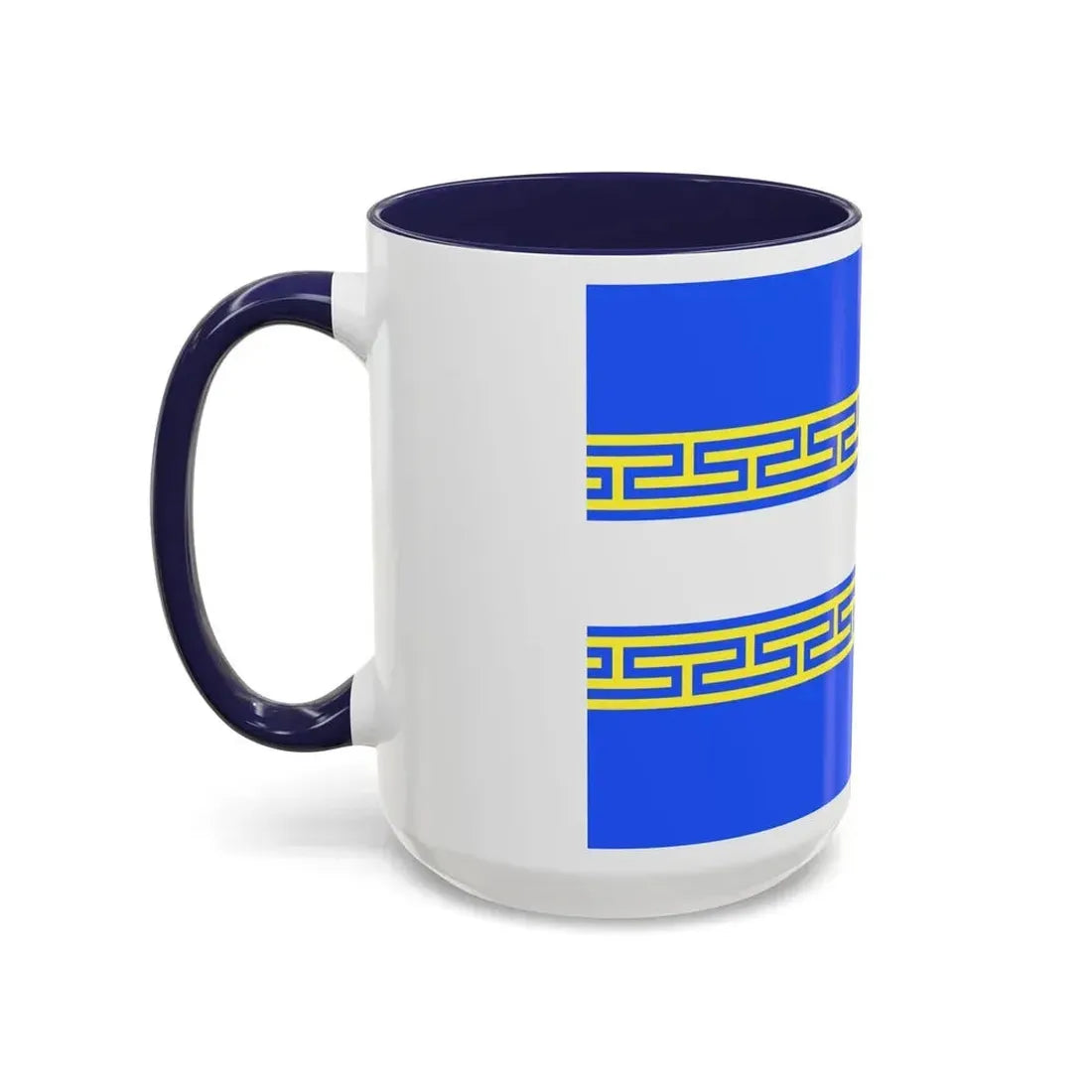 Flag of Marne France 2 - Accent Coffee Mug - Go Mug Yourself