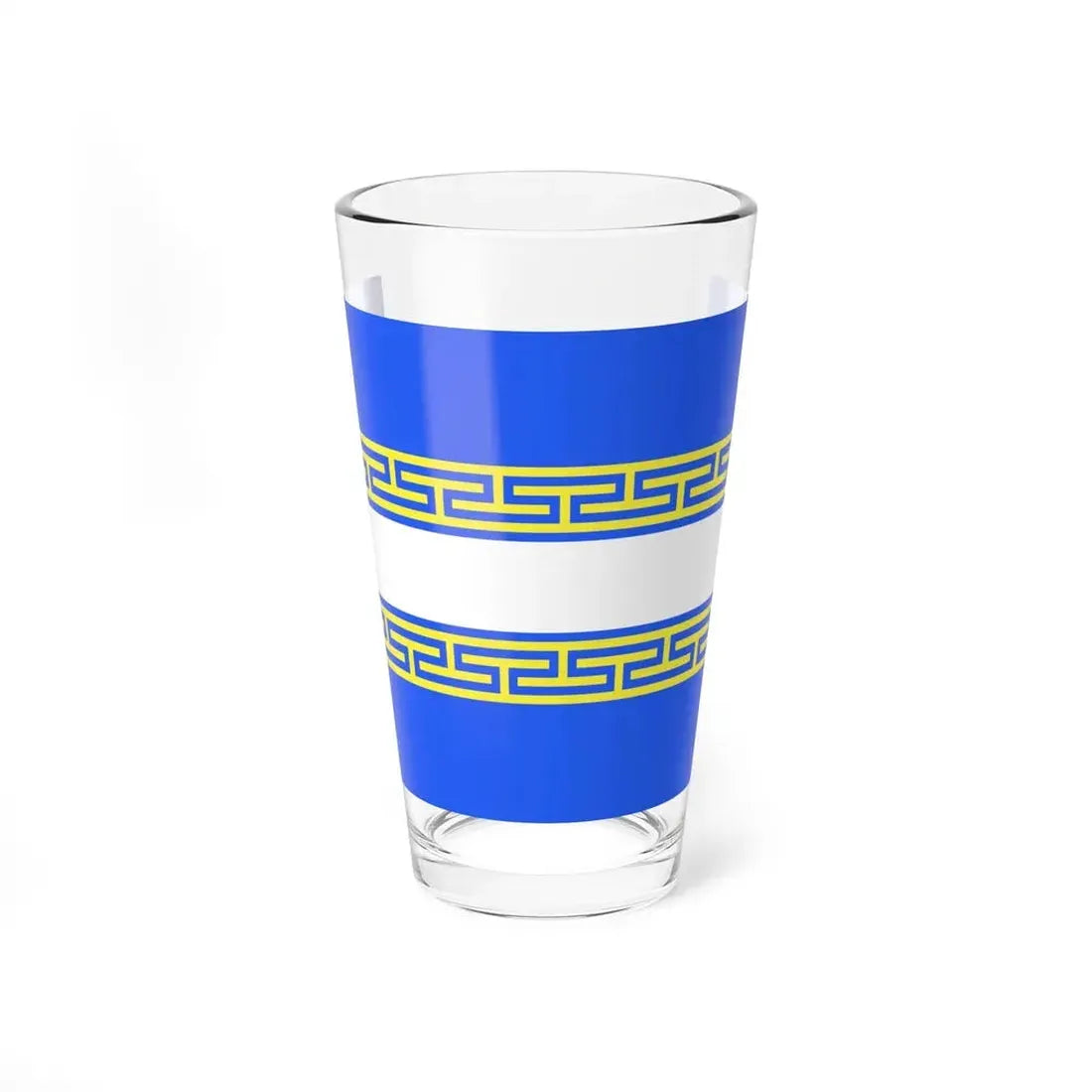 Flag of Marne France 2 - Pint Glass 16oz 16oz - Go Mug Yourself