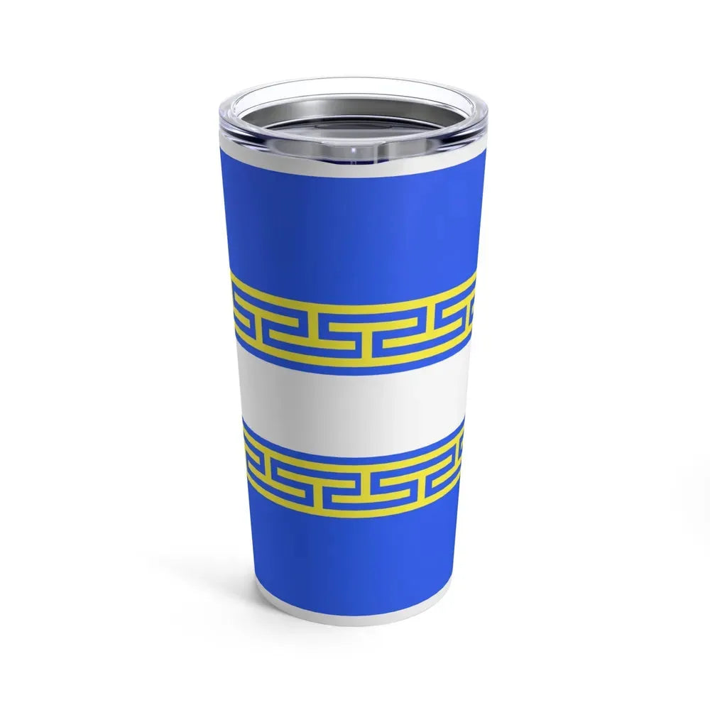 Flag of Marne France 2 - Tumbler 20oz - Go Mug Yourself