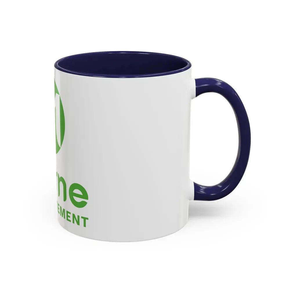 Flag of Marne France - Accent Coffee Mug - Go Mug Yourself