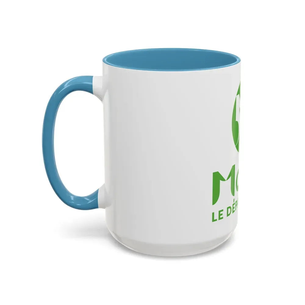 Flag of Marne France - Accent Coffee Mug - Go Mug Yourself