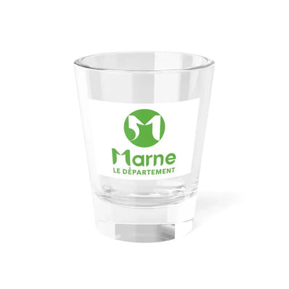 Flag of Marne France - Shot Glass 1.5oz 1.5oz - Go Mug Yourself