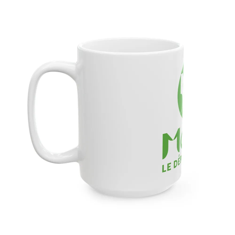 Flag of Marne France - White Coffee Mug-Go Mug Yourself