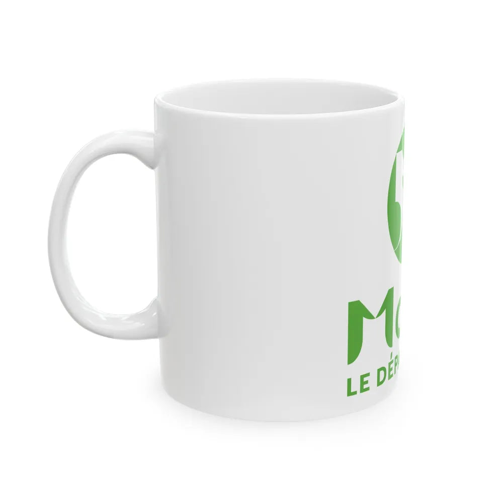 Flag of Marne France - White Coffee Mug-Go Mug Yourself