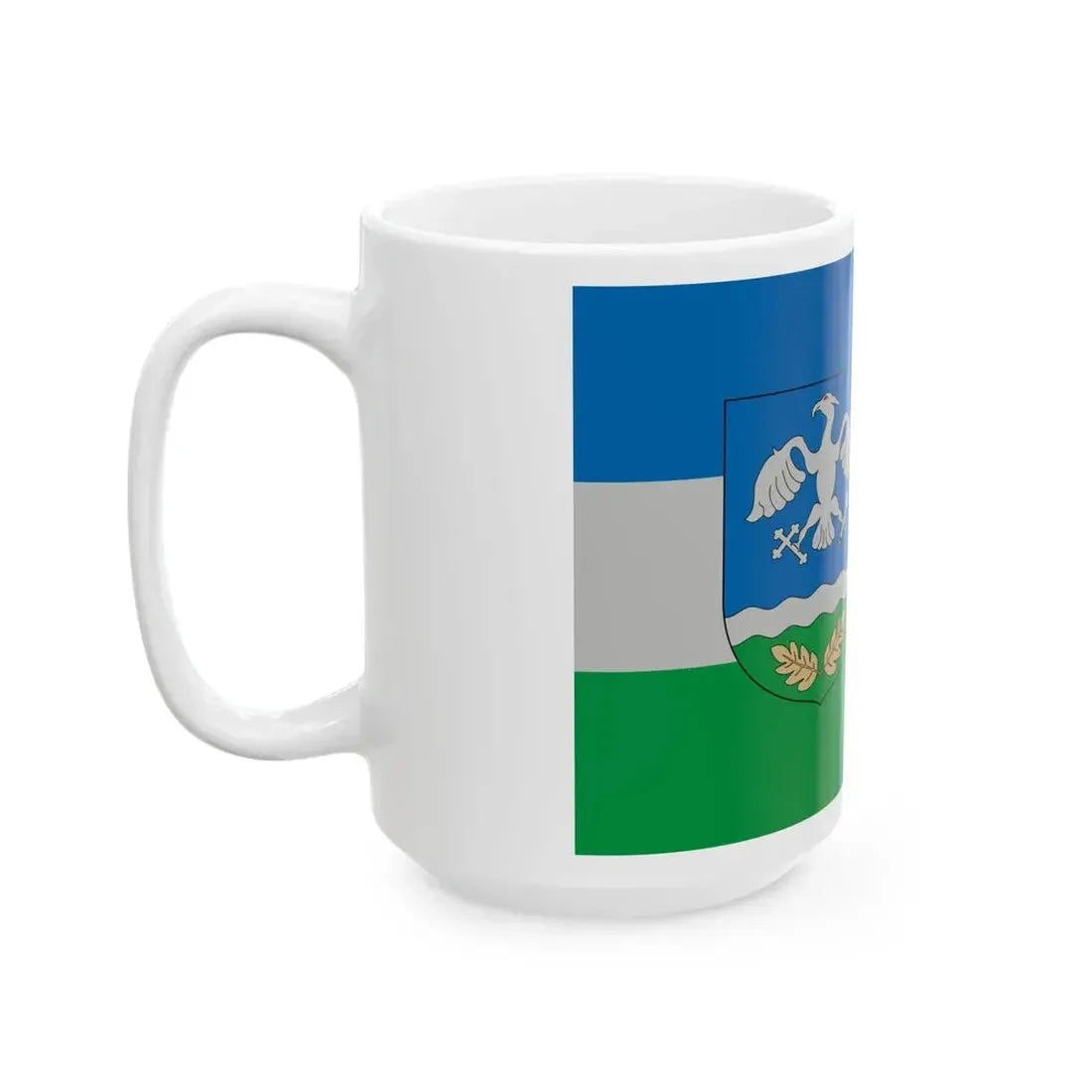 Flag of Marokfold (Hungary) White Coffee Mug - Go Mug Yourself