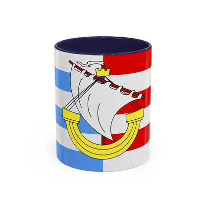 Flag of Marsa Malta - Accent Coffee Mug 11oz Navy - Go Mug Yourself