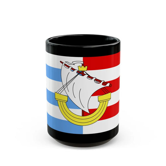 Flag of Marsa Malta - Black Coffee Mug-15oz-Go Mug Yourself