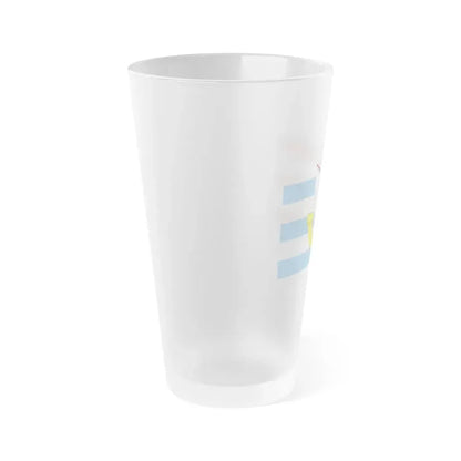 Flag of Marsa Malta - Frosted Pint Glass 16oz - Go Mug Yourself