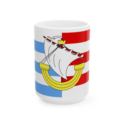 Flag of Marsa Malta - White Coffee Mug-15oz-Go Mug Yourself