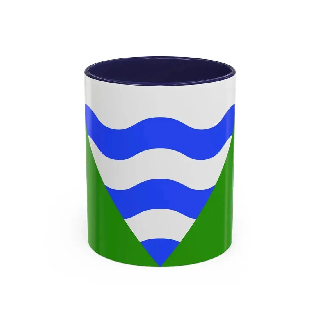 Flag of Marsaskala Malta - Accent Coffee Mug 11oz Navy - Go Mug Yourself