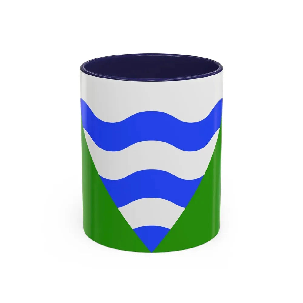 Flag of Marsaskala Malta - Accent Coffee Mug 11oz Navy - Go Mug Yourself