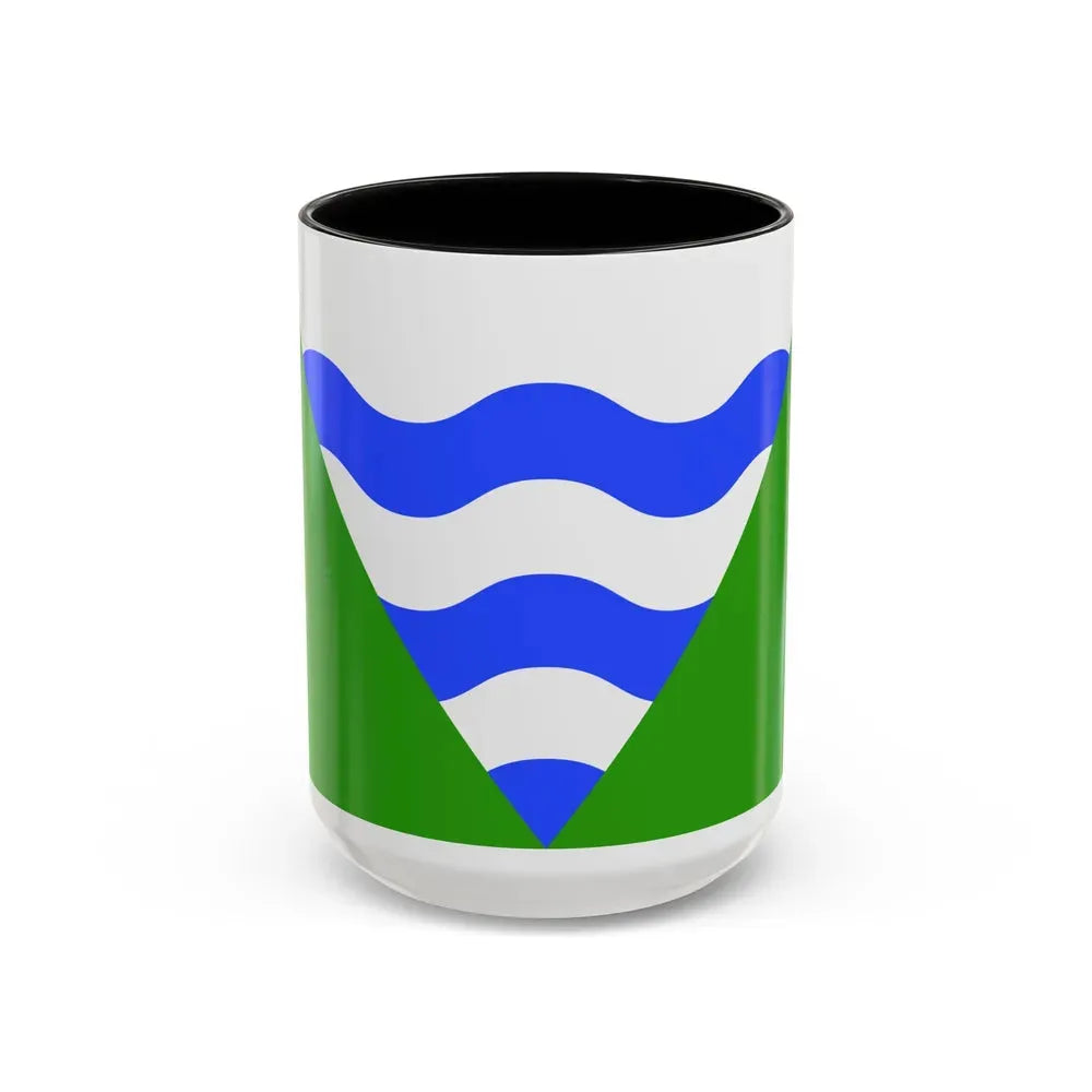 Flag of Marsaskala Malta - Accent Coffee Mug 15oz Black - Go Mug Yourself