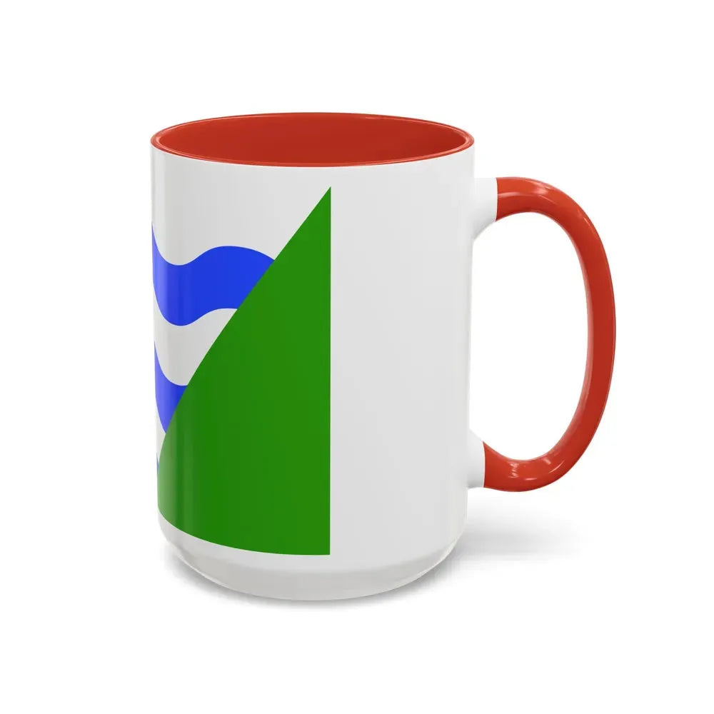 Flag of Marsaskala Malta - Accent Coffee Mug - Go Mug Yourself