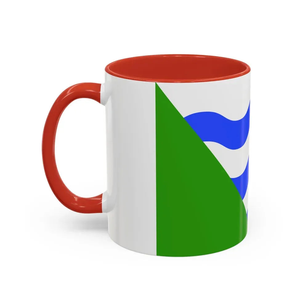 Flag of Marsaskala Malta - Accent Coffee Mug - Go Mug Yourself