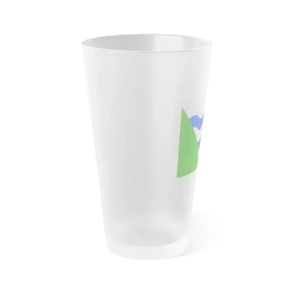 Flag of Marsaskala Malta - Frosted Pint Glass 16oz - Go Mug Yourself