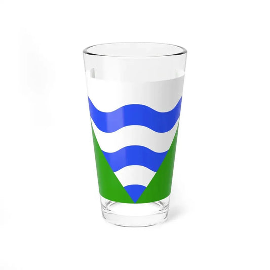 Flag of Marsaskala Malta - Pint Glass 16oz 16oz - Go Mug Yourself