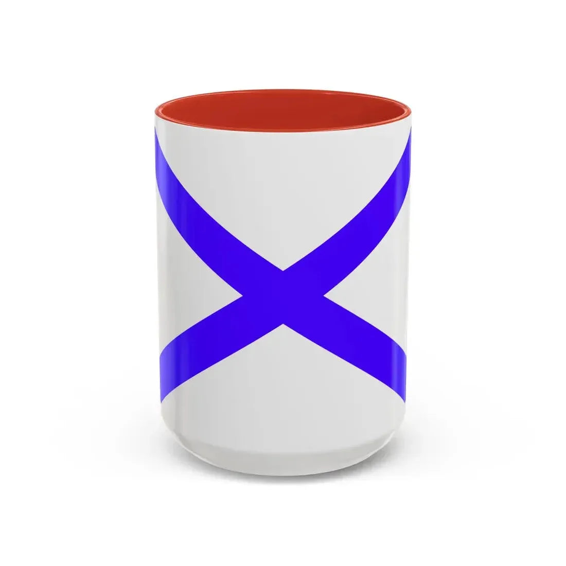 Flag of Marsaxlokk Malta - Accent Coffee Mug 15oz Red - Go Mug Yourself