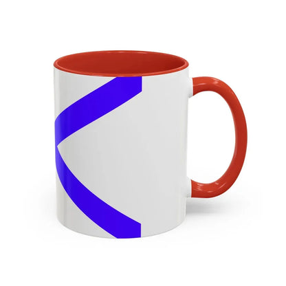 Flag of Marsaxlokk Malta - Accent Coffee Mug - Go Mug Yourself