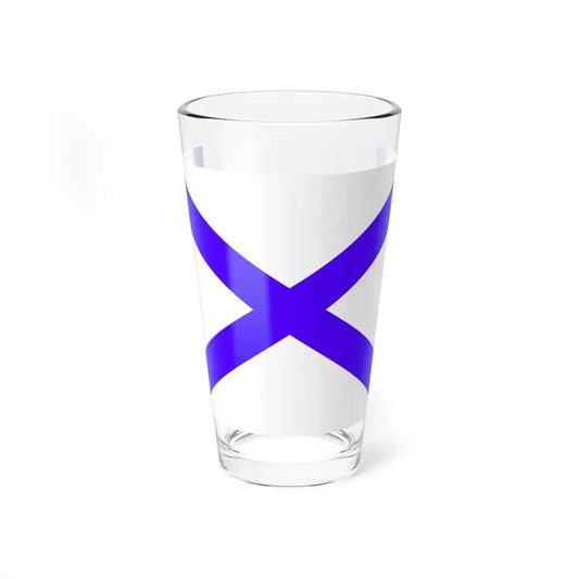 Flag of Marsaxlokk Malta - Pint Glass 16oz 16oz - Go Mug Yourself