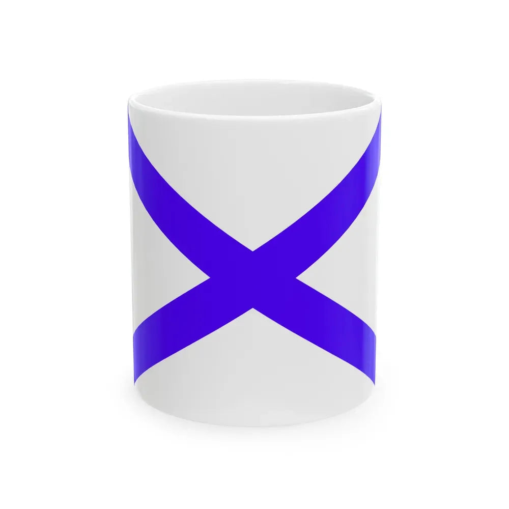 Flag of Marsaxlokk Malta - White Coffee Mug 11oz - Go Mug Yourself