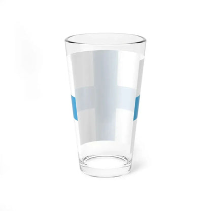 Flag of Marseille (France) Pint Glass 16oz - Go Mug Yourself