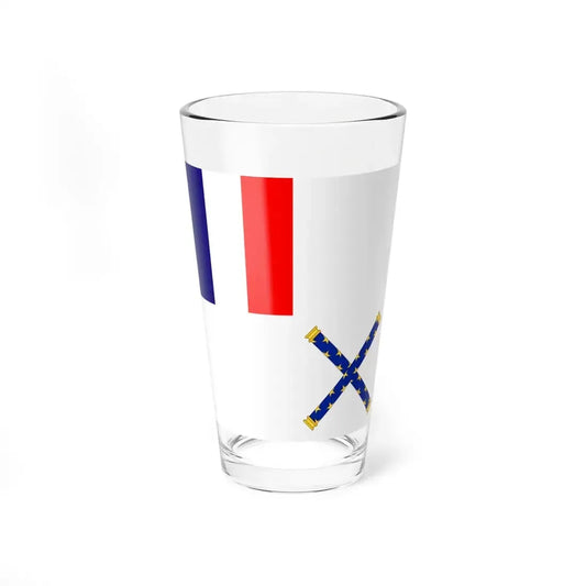 Flag of Marshal of France (France) Pint Glass 16oz 16oz - Go Mug Yourself