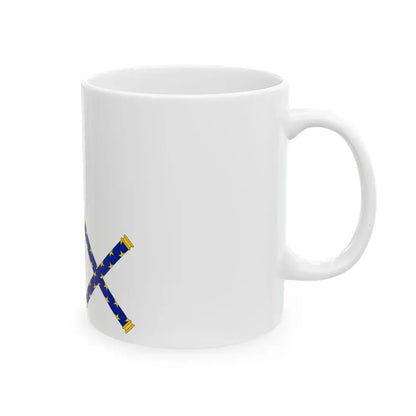 Flag of Marshal of France (France) White Coffee Mug - Go Mug Yourself