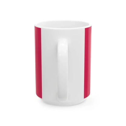 Flag of Martonvasar (Hungary) White Coffee Mug - Go Mug Yourself